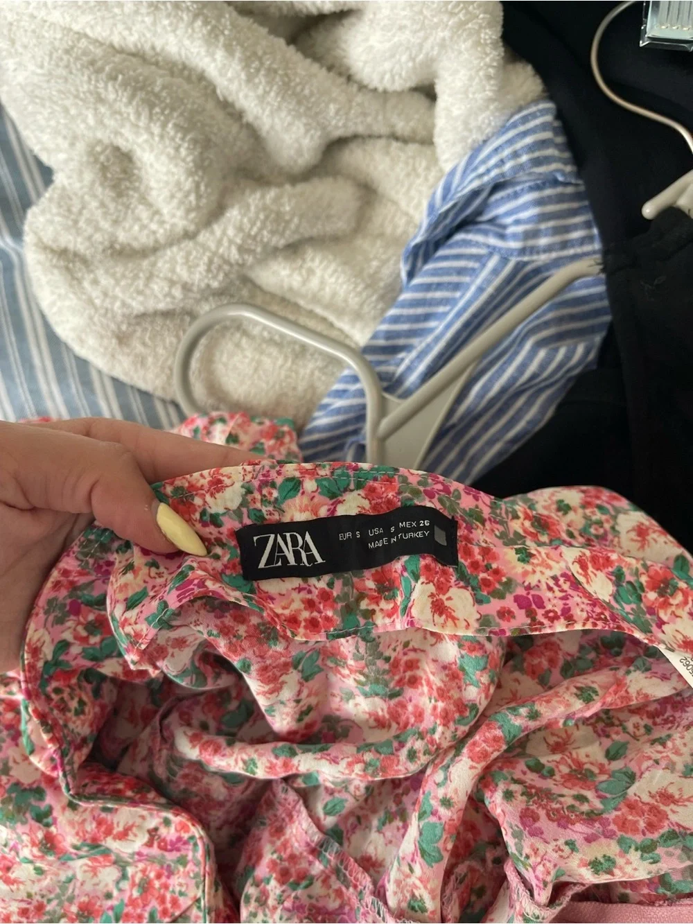 Zara lightweight floral